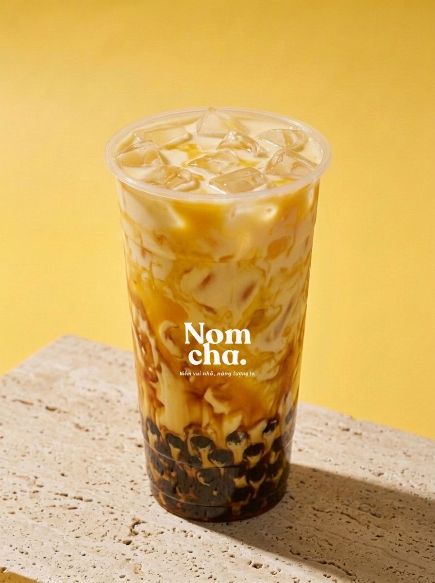 Ly Sữa Xoài Trân Châu Đường Đen (ảnh minh họa)